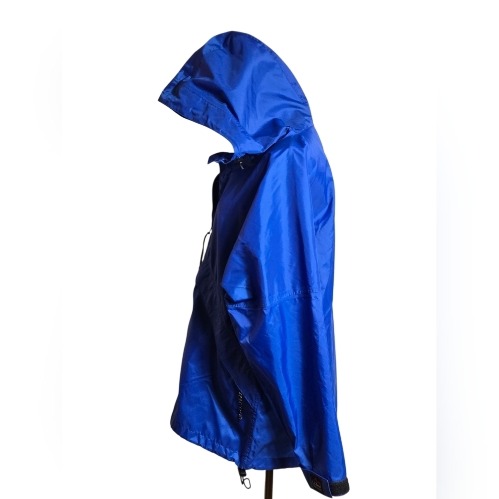 L.L. Bean Outdoors Royal Blue Fishermancore Rain Jacket - Picture 5 of 9